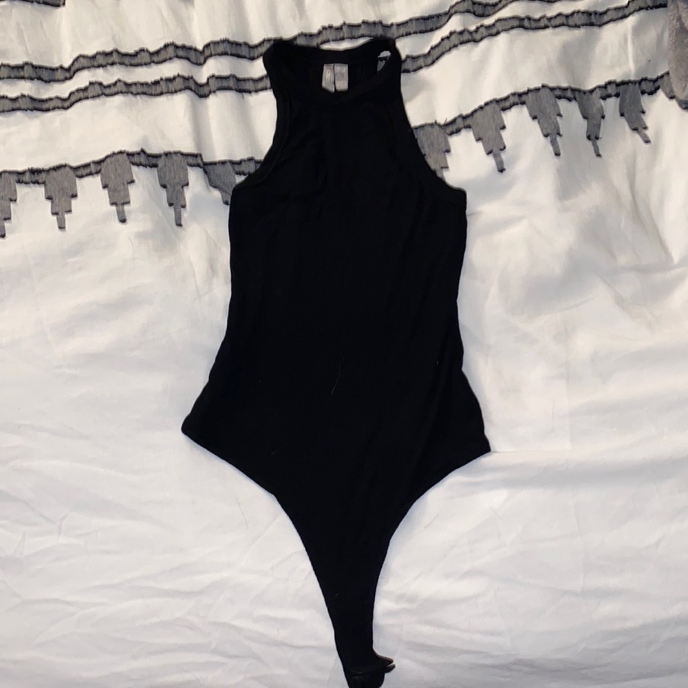 ASOS high neck ribbed bodysuit